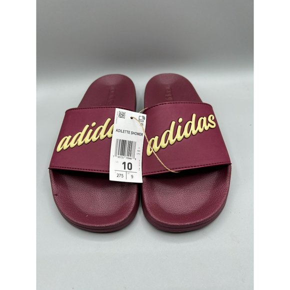 Adidas ADILETTE SHOWER Slide Pink Womens 10 US NWT - Picture 2 of 12